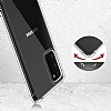 Dafoni Hummer Samsung Galaxy A31 Ultra Koruma Silikon Kenarl effaf Klf - Resim: 2