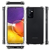 Dafoni Hummer Samsung Galaxy A54 Ultra Koruma Silikon Kenarl effaf Klf - Resim: 1