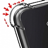 Dafoni Hummer Samsung Galaxy A72 / A72 5G Ultra Koruma Silikon Kenarl effaf Klf - Resim: 3