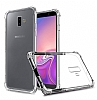 Dafoni Hummer Samsung Galaxy J6 Plus Ultra Koruma Silikon Kenarl effaf Klf - Resim: 3