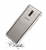 Dafoni Hummer Samsung Galaxy J8 Ultra Koruma Silikon Kenarl effaf Klf - Resim: 2