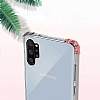 Dafoni Hummer Samsung Galaxy Note 10 Plus Ultra Koruma Silikon Kenarl effaf Klf - Resim: 1