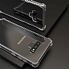 Dafoni Hummer Samsung Galaxy Note 9 Ultra Koruma Silikon Kenarl effaf Klf - Resim: 4