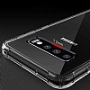 Dafoni Hummer Samsung Galaxy S10 Ultra Koruma Silikon Kenarl effaf Klf - Resim: 2