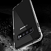 Dafoni Hummer Samsung Galaxy S10 Ultra Koruma Silikon Kenarl effaf Klf - Resim: 1