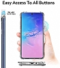 Dafoni Hummer Samsung Galaxy S10 Lite Ultra Koruma Silikon Kenarl effaf Klf - Resim 3