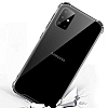Dafoni Hummer Samsung Galaxy S20 Sper Koruma Silikon Kenarl effaf Klf - Resim: 1