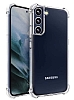 Dafoni Hummer Samsung Galaxy S22 Plus 5G Sper Koruma Kamera Korumal Silikon Kenarl effaf Klf