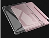 Dafoni Hummer Samsung Galaxy Tab S7 Plus T970 Ultra Koruma Silikon Kenarl effaf Klf - Resim: 2