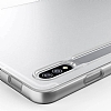 Dafoni Hummer Samsung Galaxy Tab S8 Süper Koruma Silikon Kenarlı Şeffaf Kılıf - Resim: 4