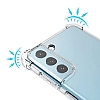 Dafoni Hummer Samsung Galaxy S21 FE 5G Ultra Koruma Kamera Korumal Silikon Kenarl effaf Klf - Resim: 3