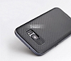 Dafoni iPaky Samsung Galaxy S7 Edge Ultra Koruma Dark Silver Klf - Resim 6