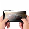 Dafoni iPhone 11 Pro Full Tempered Glass Premium Siyah Mat Cam Ekran Koruyucu - Resim 1