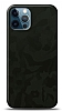 Dafoni iPhone 12 Pro Max Yeil Kamuflaj Telefon Kaplama