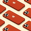 Dafoni Xiaomi Redmi Note 9 Pro Krmz Karbon Grnml Telefon Kaplama - Resim: 1