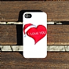 Eiroo iPhone 4/4S Fashion Series: I Love You Klf - Resim 1