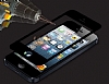 Dafoni iPhone SE / 5 / 5S / 5C n + Arka Tempered Glass Premium Dark Silver Cam Ekran Koruyucu - Resim 9