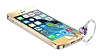 Dafoni iPhone SE / 5 / 5S Tempered Glass Ayna Gold Cam Ekran Koruyucu - Resim 4