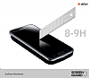 Dafoni Samsung i9600 Galaxy S5 Tempered Glass Ayna Silver Cam Ekran Koruyucu - Resim 1