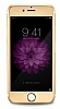 Dafoni iPhone 6 / 6S Tempered Glass Premium Gold n + Arka Metal Kavisli Ekran Koruyucu - Resim 12