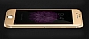 Dafoni iPhone 6 / 6S Tempered Glass Premium Gold n + Arka Metal Kavisli Ekran Koruyucu - Resim 11