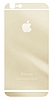 Dafoni iPhone 6 / 6S n + Arka Tempered Glass Ayna Gold Cam Ekran Koruyucu - Resim 6