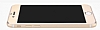 Dafoni iPhone 6 / 6S Tempered Glass Premium Gold n + Arka Metal Kavisli Ekran Koruyucu - Resim 5
