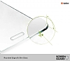 Dafoni iPhone 7 Plus / 8 Plus Premium Beyaz Arka Cam Gvde Koruyucu - Resim 3