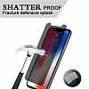 Dafoni iPhone SE 2022 Full Privacy Tempered Glass Premium Siyah Cam Ekran Koruyucu - Resim 2