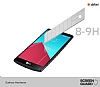 Dafoni LG G4 Tempered Glass Ayna Gold Cam Ekran Koruyucu - Resim 1