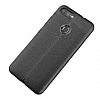 Dafoni Liquid Shield Premium Asus Zenfone Max Plus M1 ZB570TL Siyah Silikon Klf - Resim 4