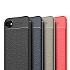 Dafoni Liquid Shield Premium HTC Desire 12 Krmz Silikon Klf - Resim 3