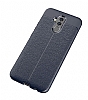 Dafoni Liquid Shield Premium Huawei Mate 20 Lite Lacivert Silikon Klf - Resim: 3
