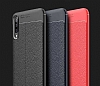 Dafoni Liquid Shield Premium Huawei P Smart S Lacivert Silikon Klf - Resim: 3