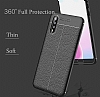 Dafoni Liquid Shield Premium Huawei P20 Pro Siyah Silikon Klf - Resim: 1