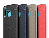 Dafoni Liquid Shield Premium Huawei P30 Lite Siyah Silikon Klf - Resim: 3