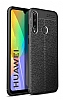 Dafoni Liquid Shield Premium Huawei P40 Lite E Siyah Silikon Klf