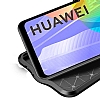 Dafoni Liquid Shield Premium Huawei P40 Lite E Siyah Silikon Klf - Resim: 4