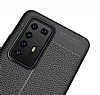 Dafoni Liquid Shield Premium Huawei P40 Pro Siyah Silikon Klf - Resim: 3