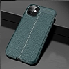 Dafoni Liquid Shield Premium iPhone 11 Pro Yeil Silikon Klf - Resim: 1