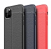 Dafoni Liquid Shield Premium iPhone 11 Pro Max Krmz Silikon Klf - Resim: 2