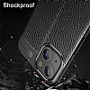 Dafoni Liquid Shield Premium iPhone 14 Plus Lacivert Silikon Klf - Resim: 2