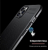 Dafoni Liquid Shield Premium iPhone 14 Pro Max Siyah Silikon Klf - Resim: 3