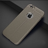 Dafoni Liquid Shield Premium iPhone 6 / 6S Gri Silikon Klf - Resim: 9