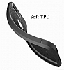 Dafoni Liquid Shield Premium iPhone 7 Plus Siyah Silikon Klf - Resim: 1