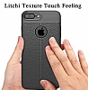 Dafoni Liquid Shield Premium iPhone 7 Plus Siyah Silikon Klf - Resim: 2