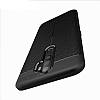 Dafoni Liquid Shield Premium Oppo A9 2020 Siyah Silikon Klf - Resim: 1