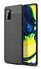 Dafoni Liquid Shield Premium Samsung Galaxy A31 Siyah Silikon Klf