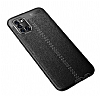 Dafoni Liquid Shield Premium Samsung Galaxy A41 Siyah Silikon Klf - Resim 1