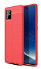 Dafoni Liquid Shield Premium Samsung Galaxy Note 10 Lite Krmz Silikon Klf